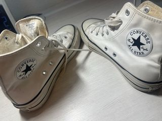 Converse All Star Beige/Blanco Talla 37