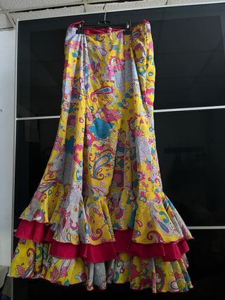 Falda Rociera Estampada