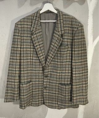 Giacca Blazer Lana Marzotto Vintage Uomo tg.L