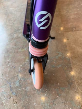 Patinete Oxelo Morado y Rosa