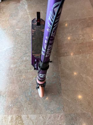 Patinete Oxelo Morado y Rosa