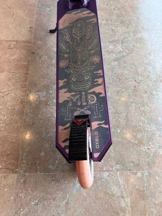 Patinete Oxelo Morado y Rosa