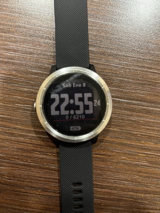 Garmin Vivoactive 3 Smartwatch Negro/Plata