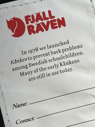 Mochila Fjallraven Kanken Negra nueva