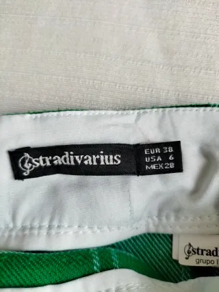 Falda pantalón cuadros