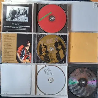 Cds T Rex Iggy Pop Six by seven Soulwax