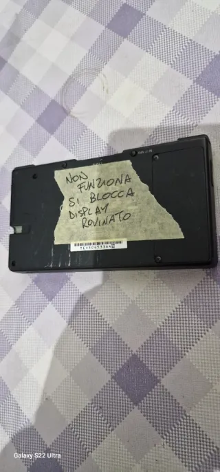 Nintendo dsi nero guasto