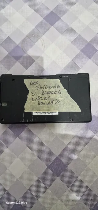 Nintendo dsi nero guasto