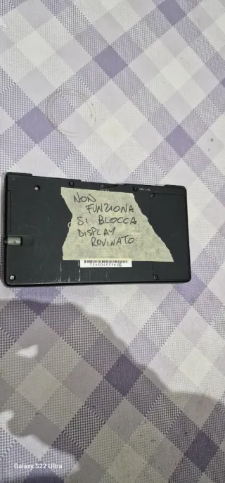 Nintendo dsi nero guasto