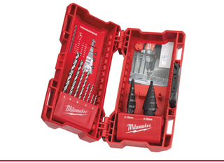 Estuche Milwaukee Brocas y Escalonadas