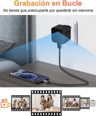 Cámara Espía Mini WiFi 5G Inalámbrica