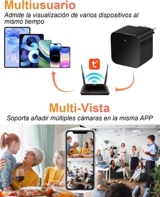 Cámara Espía Mini WiFi 5G Inalámbrica