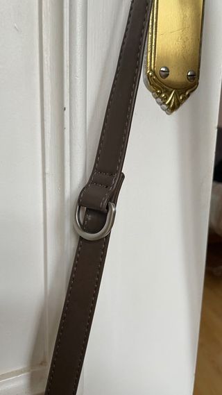 Bolso bandolera Zara marrón