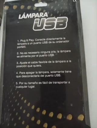 Lámpara USB Flexible para Portátil