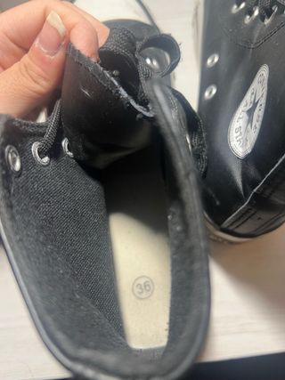 Converse All Star Botas Negras Talla 36