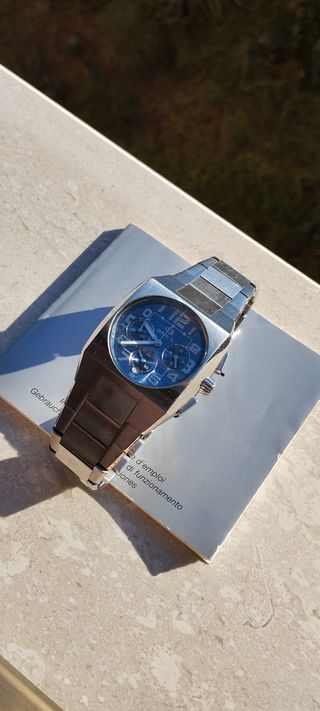 Orologio Breil Uomo Cronografo Acciaio Blu