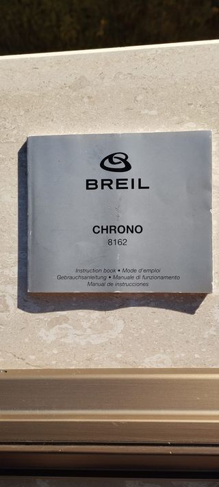 Orologio Breil Uomo Cronografo Acciaio Blu