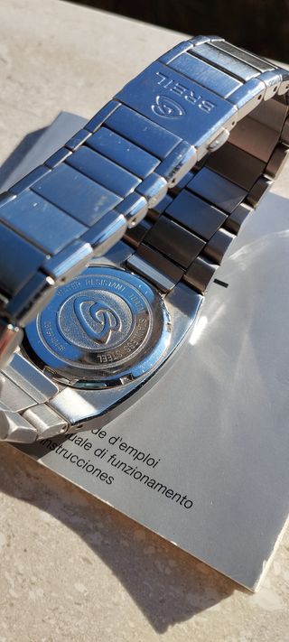 Orologio Breil Uomo Cronografo Acciaio Blu