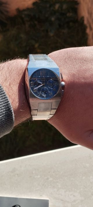 Orologio Breil Uomo Cronografo Acciaio Blu