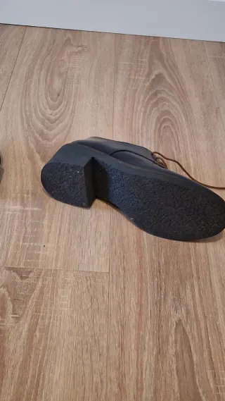 Zapatos Oxford Mujer Negros