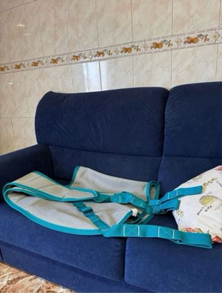 Grúa eléctrica de elevación + Arnés. PRÁCTIKA