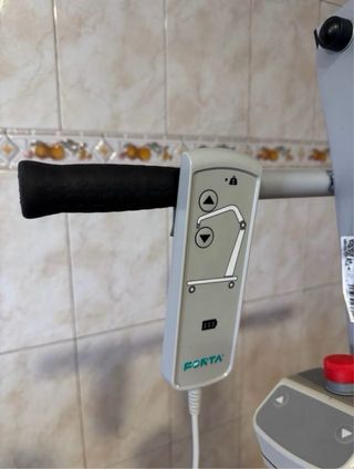 Grúa eléctrica de elevación + Arnés. PRÁCTIKA