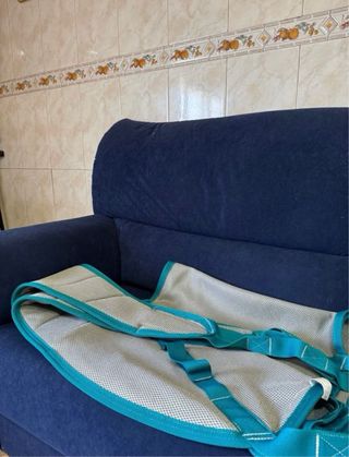 Grúa eléctrica de elevación + Arnés. PRÁCTIKA