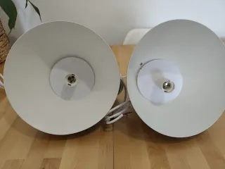 Pareja de lámparas de techo