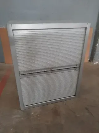 Armario metálico persiana 1 estante. Ref ARM12P