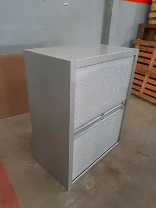 Armario metálico persiana 1 estante. Ref ARM12P