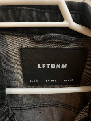Chaqueta vaquera negra LFTDNM Talla S