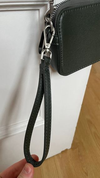 Bolso bandolera Zara verde