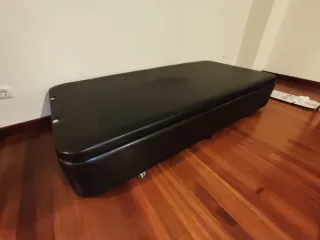 Canapé abatible 90x190 negro