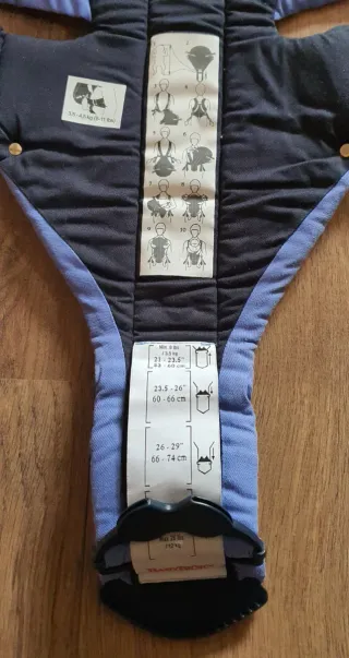 Mochila Portabebés BabyBjörn Azul