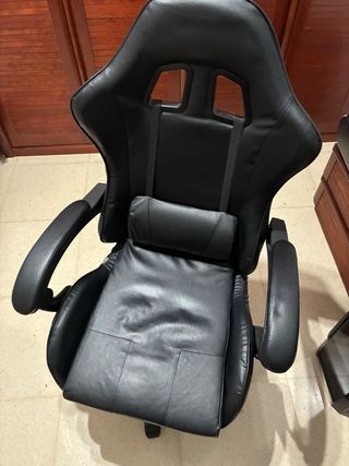 Silla de escritorio negra