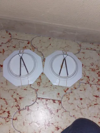 2 Piatti Decorativi Frutta