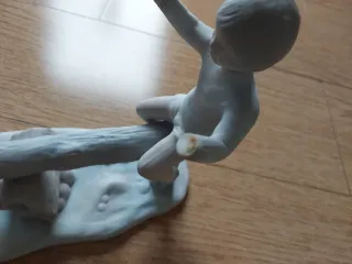 Figura Lladro Niños Balancín Original