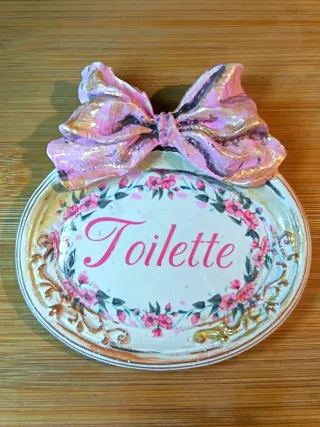 Targa Toilette Shabby Chic