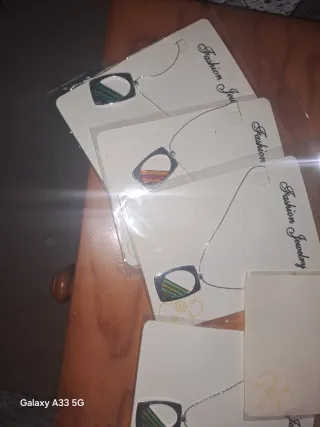 Lote 7 Colgantes Fashion Jewelry