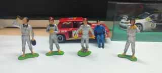 Lote decoración maquetas Scalextric