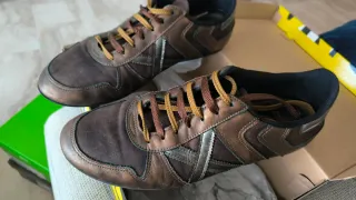 Zapatillas Munich Marrón/Plata Talla 43