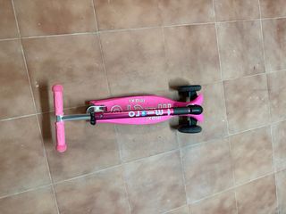 Patinete 3 Ruedas Maxi Micro Rosa