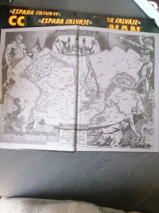 Lote la espada salvaje de conan 4 tomos