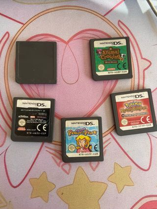 Juegos Nintendo DS: Animal Crossing, Spider-Man 2,