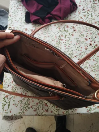 Bolso Louis Vuitton Marrón y Dorado