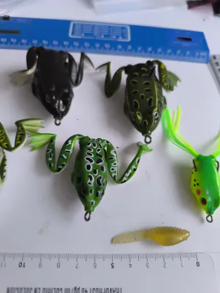 Señuelos depredadores spinning casting