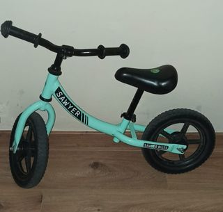 Bicicleta sin pedales Sawyer mint azul