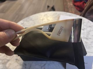 Gafas de sol Dior Beige y Plateadas