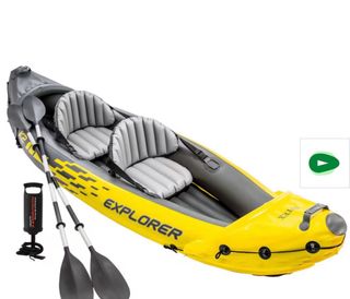 Kayak Hinchable Intex Explorer K2 + Remos