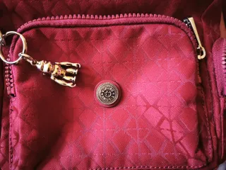 Bolso Kipling Granate Pequeño